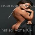 Naked woman massage