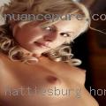Hattiesburg, horny women